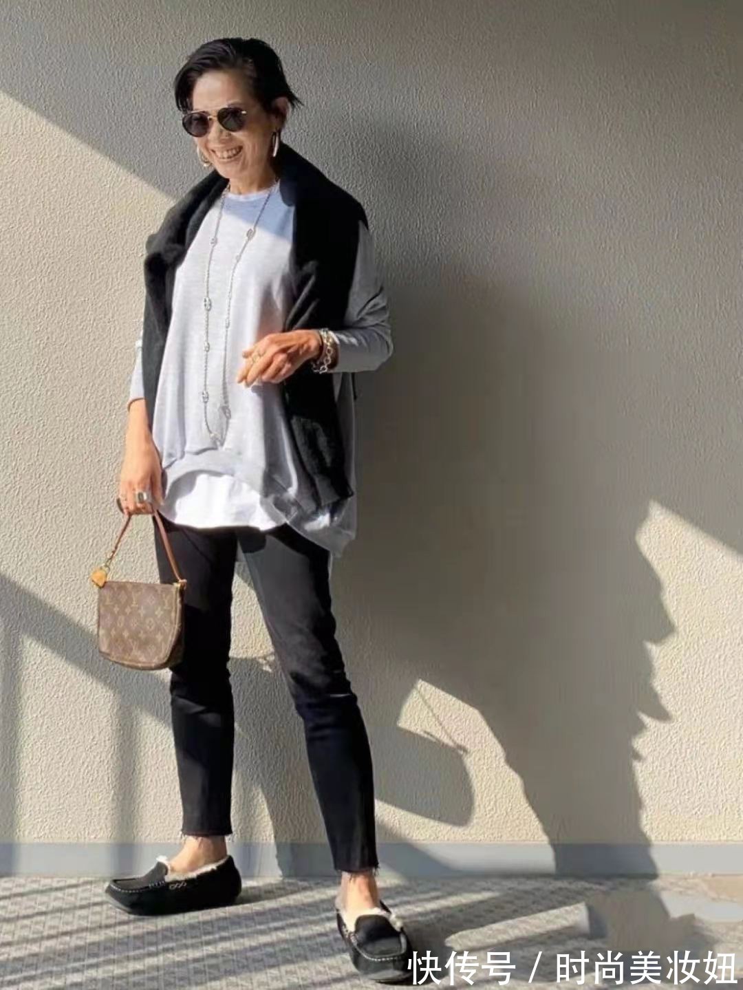 搭配|身高150+,58岁,她靠穿搭“逆龄”,是中年小个子不能错过的搭配