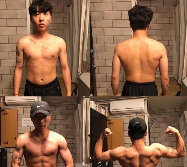 健身|25岁小伙低调健身,一年后练出6块腹肌,完美的身材羡煞网友!