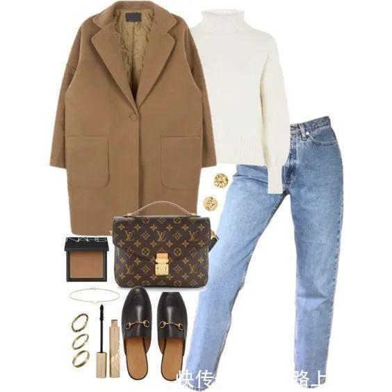 本周穿什么|秋冬50套高级色搭配套路,谁穿谁好看