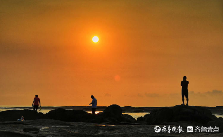 邂逅最美日出！日照灯塔公园晨曦初露，景色壮美快来打卡|情报站| 日出