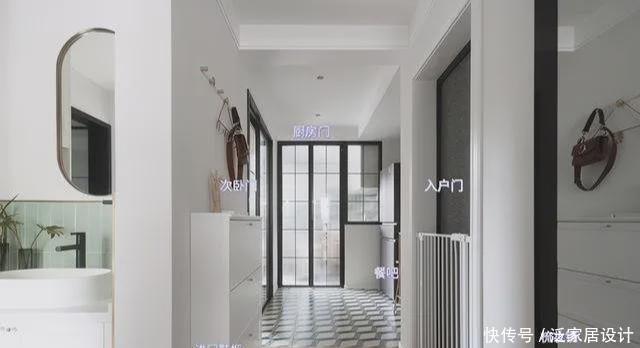 齐家云云|他家96㎡，巧改长走廊户型，小家变得开阔又明亮，令人羡慕