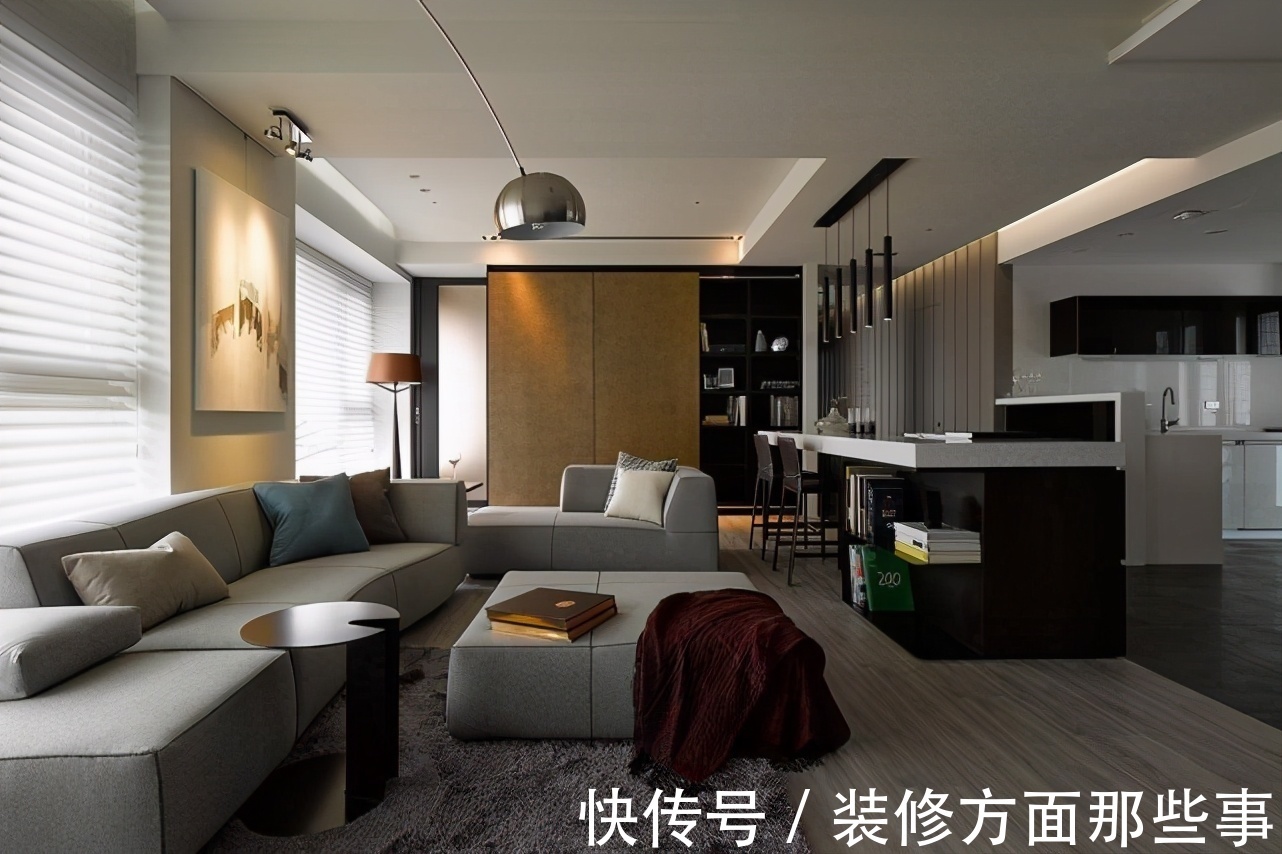 舒适|92平通过设计手法来改变空间,让空间看起明亮舒适