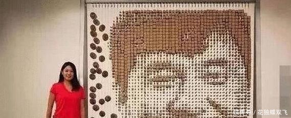 成龙|美女用上万根筷子拼成成龙,看到成品目瞪口呆,成龙我买了