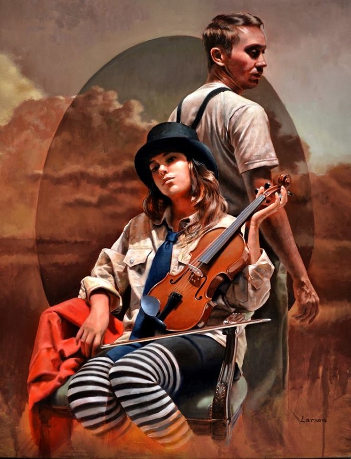 画家&开拓自己的绘画空间,追求自由的表现,成了画家创作的源动力