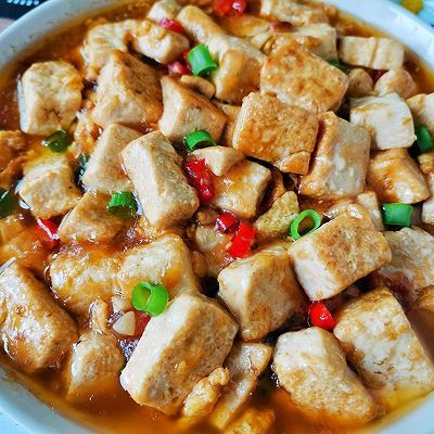 小米辣|鸡蛋滑豆腐