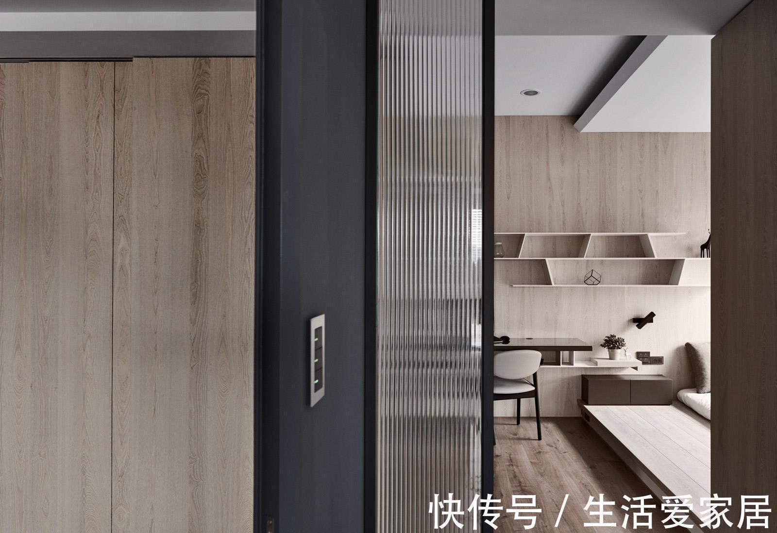 压花玻璃|“长虹玻璃”悄悄走红,透光不透视,让家变高级,用在家里这么美