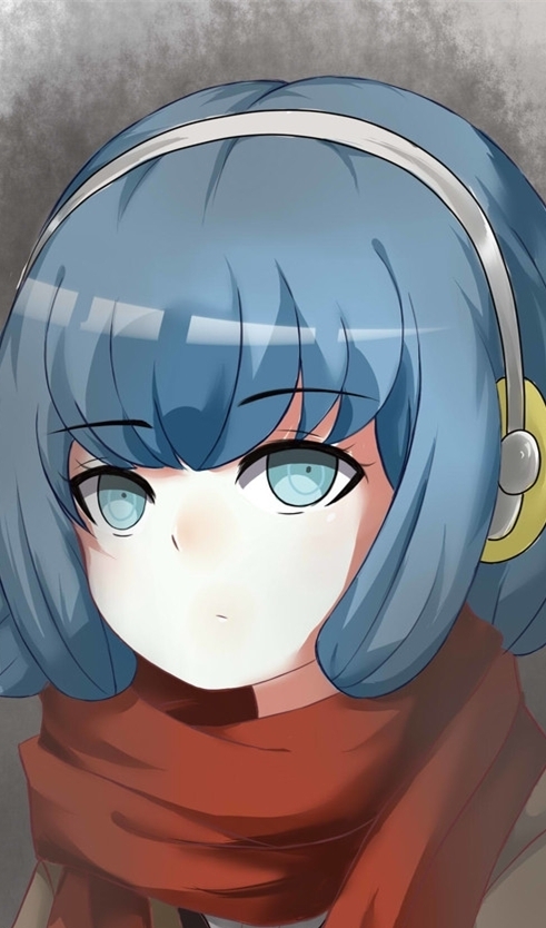 弹丸论破|《弹丸论破》月光原美彩，动漫全面屏壁纸，三代里最萌的女孩