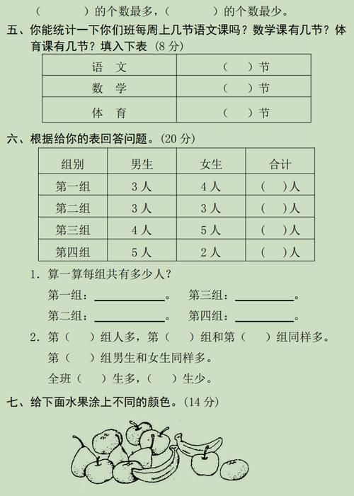 及格|一年级数学期中考试想要满分，这几类题若不会做，及格都难