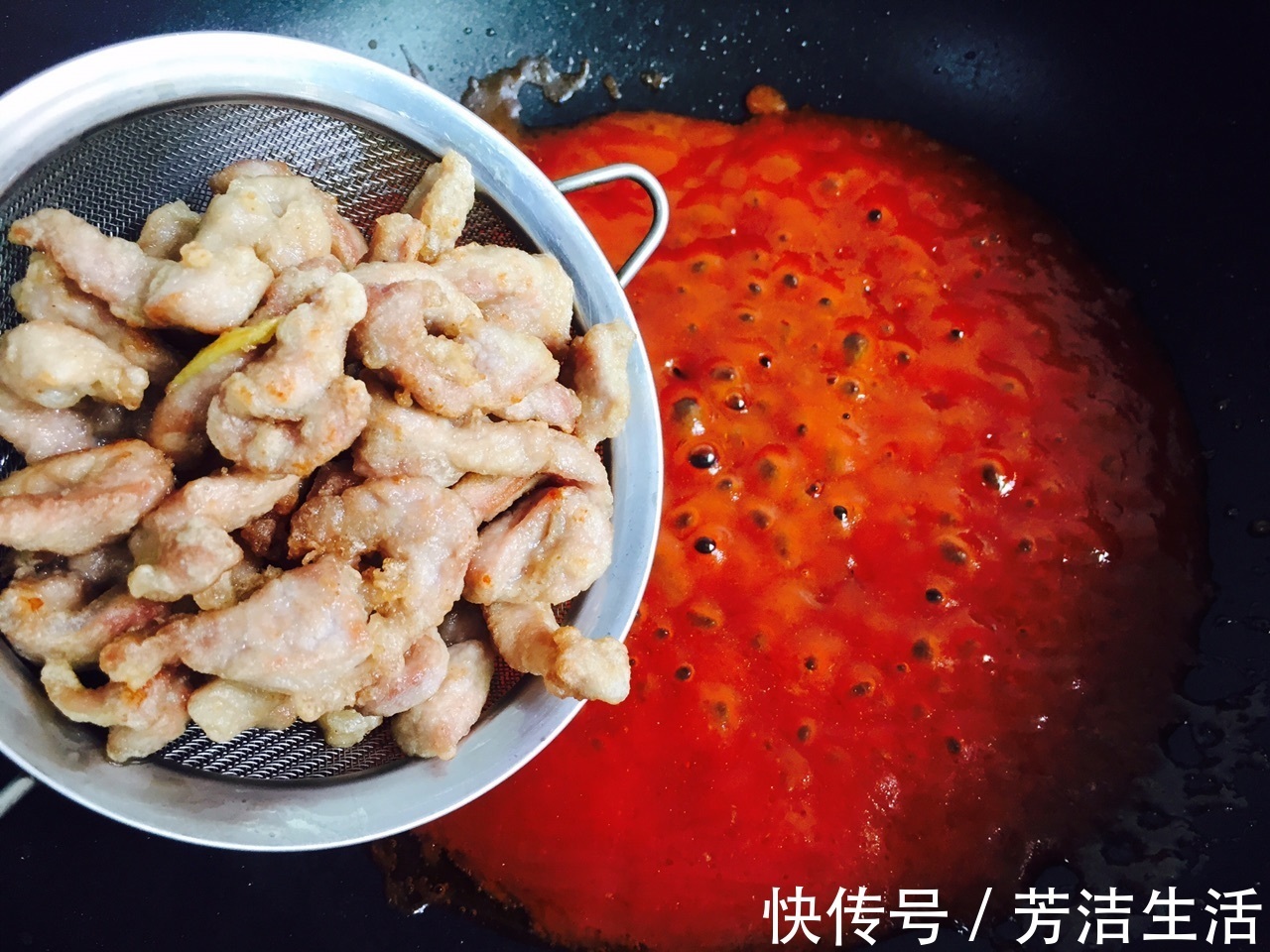 酸甜|糖醋里脊家常做法，香而不腻，酸甜可口