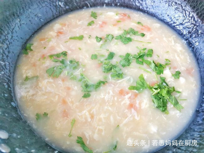 最近迷上这早餐,每次做一大锅,营养好消化,孩子连喝两碗