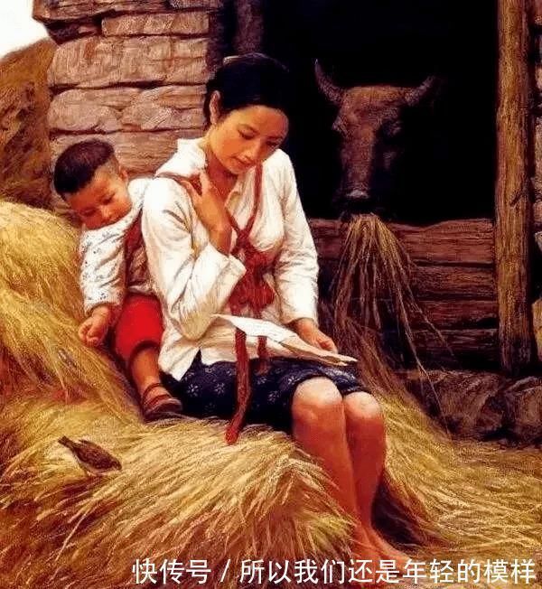 中国农村&绝对硬实力,火遍全球的油画作品,承载了一代人的深刻记忆,张张感人至深~