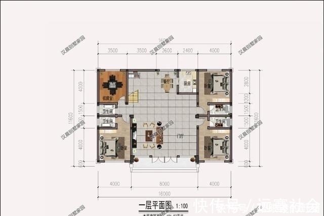 新中式|3栋二层新中式别墅,造价相同外观不同,你选哪一栋?