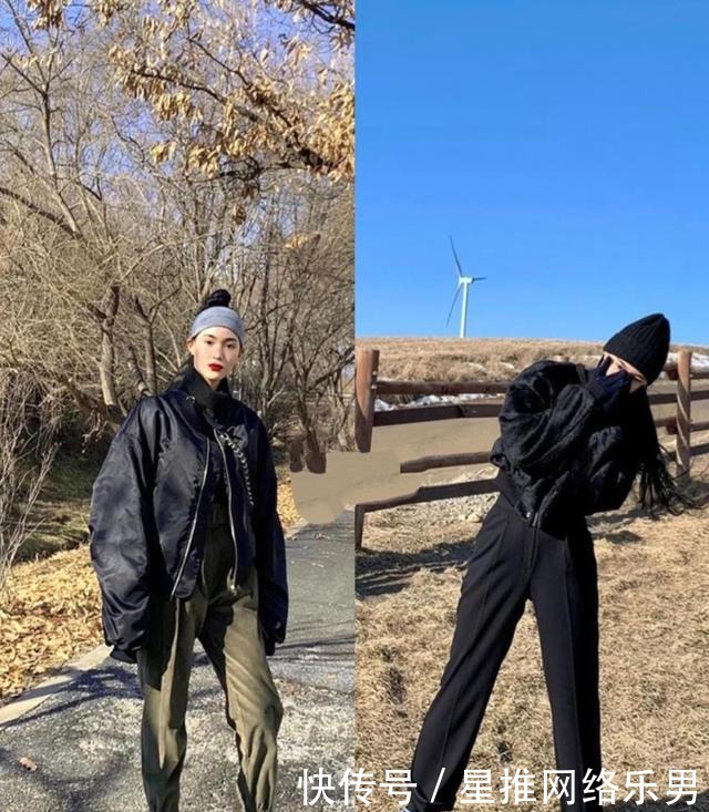 黑色|这位韩国博主真会穿,5种秋冬外套穿出高辨识度,甜飒御姐范十足