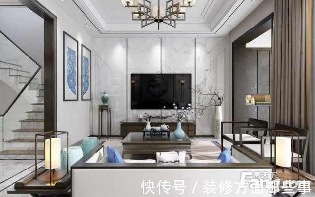 新中式|182平复式房子,注重古典古香的基调原汁原味新中式设计