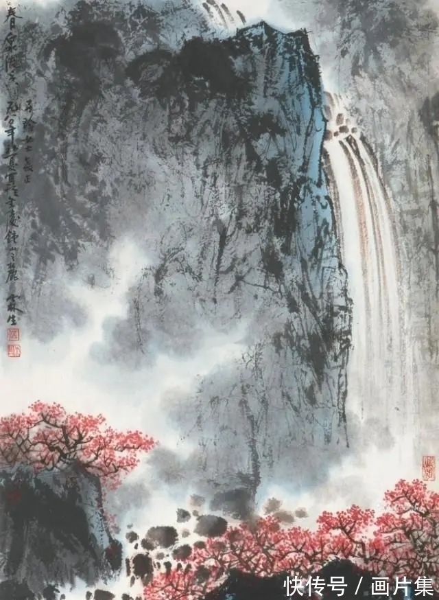 金陵画派$他跟随山水画大师傅抱石习画二十年，为傅派山水第一传人