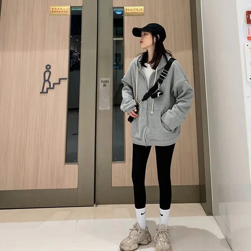 卫衣|卫衣+裙子，卫衣+衬衫，初秋这样穿太好看了