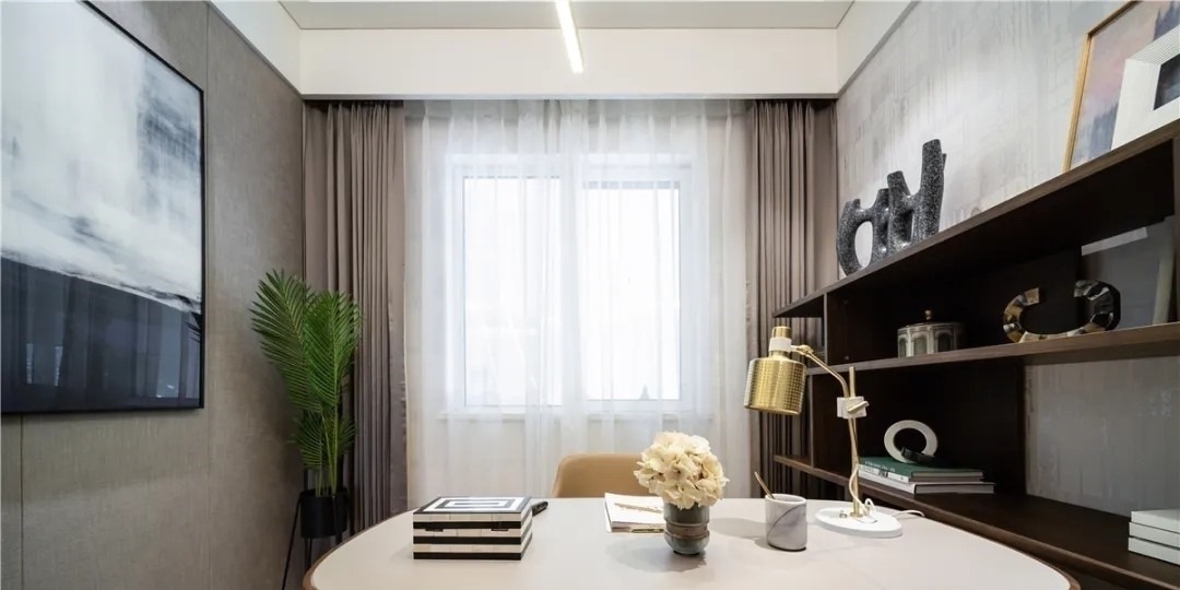 客厅|95后小伙子的“豪宅”,165㎡新中式之家,水墨乘风,叫人佩服
