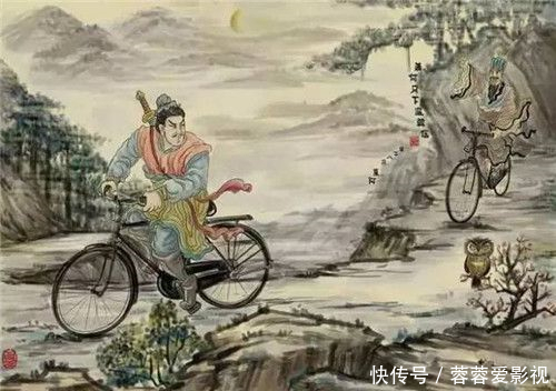 康熙年间|他画一幅“萧何骑车追韩信”爆红，创作的假画系列能笑到让你捧腹