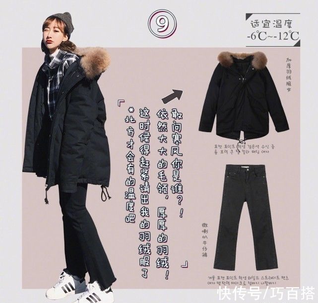 九套搭配告诉你，不同温度范围下应该怎么穿，上身兼具温度与风度
