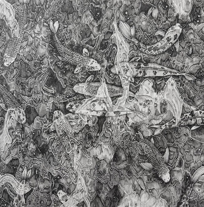 olivia@全球最“抠”美女画家,用一支2元针管笔惊艳世界