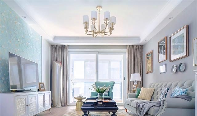 户型|现代感十足的新房装修完工,全屋木地板超温馨,全明户型就是漂亮