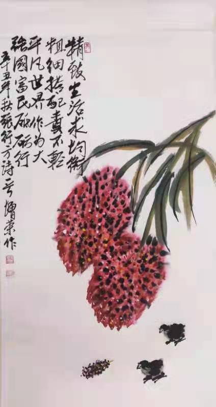 画派#豫东红高粱画派创始人张增荣田间实地采风