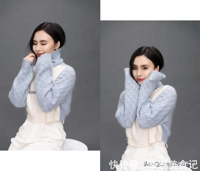 秋冬|毛衣 + 阔腿裤，秋冬这样穿才洋气
