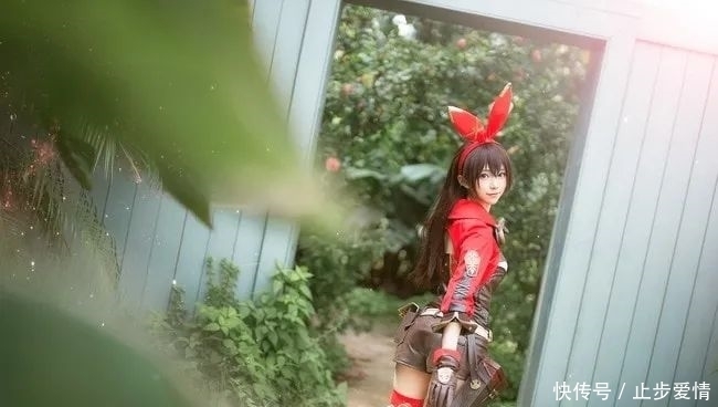 原神|原神安柏cosplay，骑士怎么可以这么可爱！