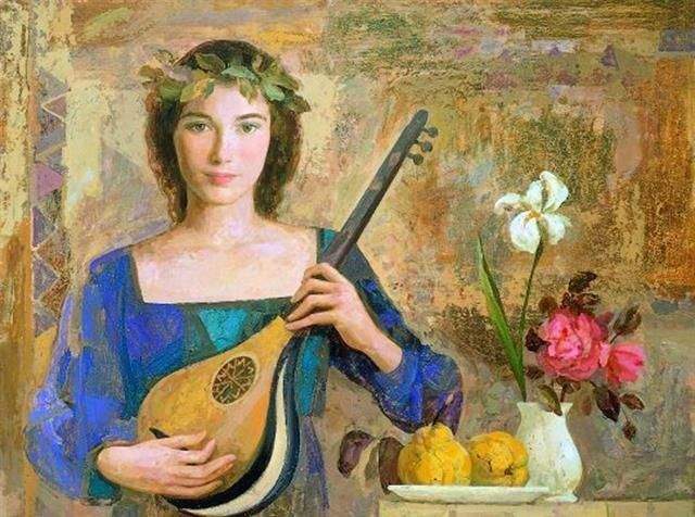 班牙!美丽的西班牙女郎英国浪漫主义画家女性人物油画欣赏