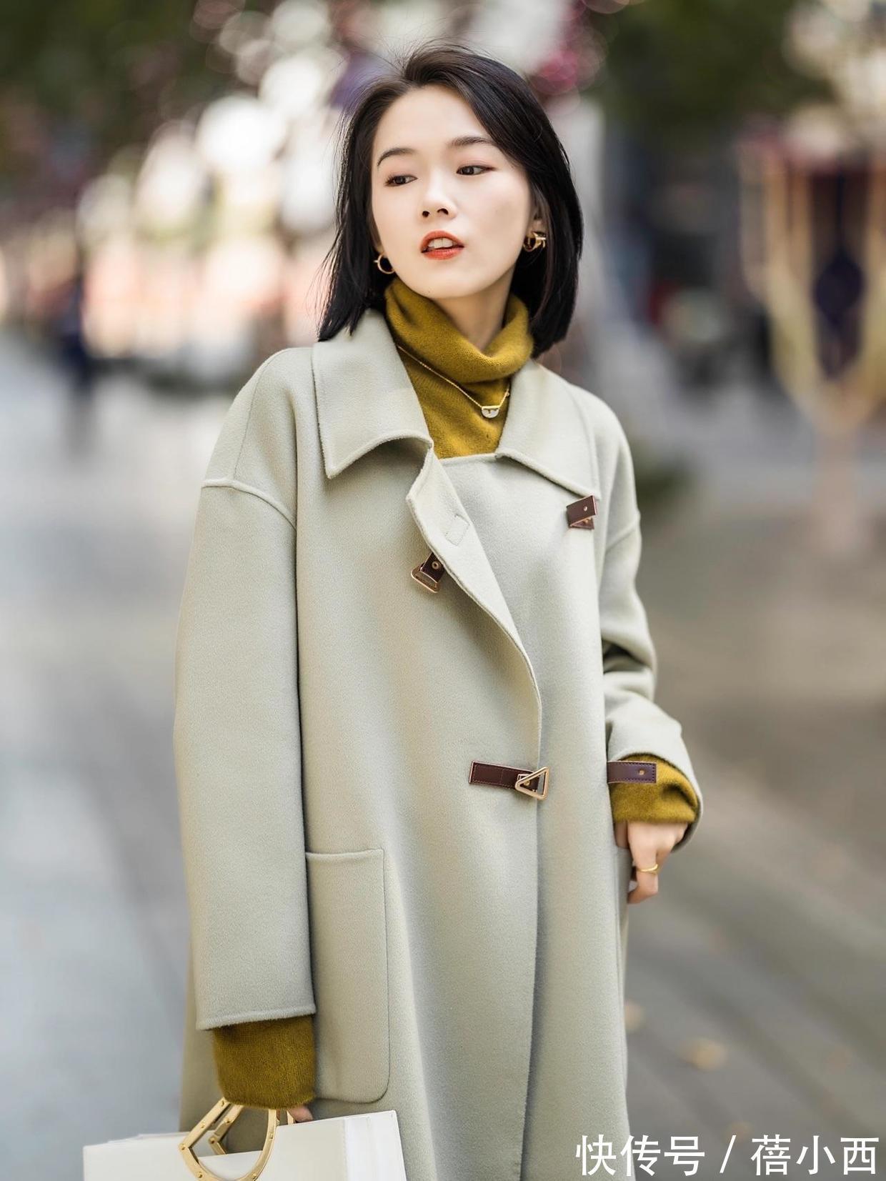 廓形 有魅力的女人,衣橱里一定有这些大衣,搭配裤子、半身裙特别优雅