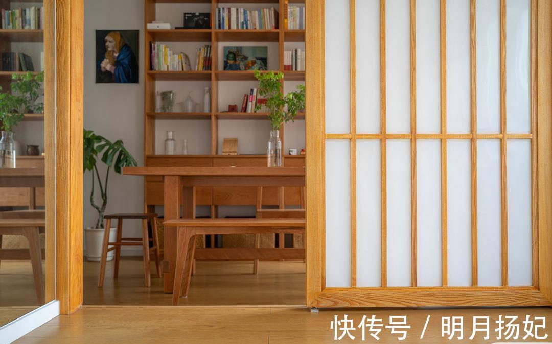 原木色|夫妻的70㎡原木风两居，自然舒适功能完美，打造出一个理想中的家
