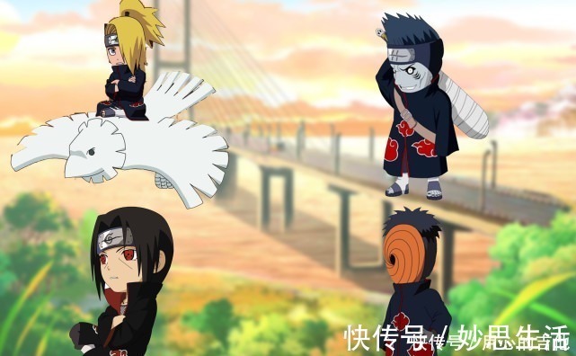 带土|火影晓组织成员的元素解析,鬼鲛凸显硬汉,鼬的须佐能乎抢镜