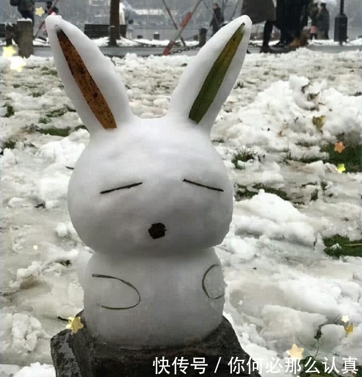 假雪|同样是堆雪人,美术生为什么就能这么秀?感觉自己玩了“假雪”!
