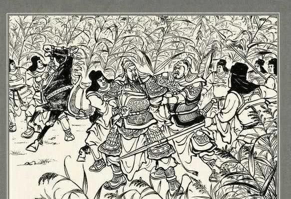 上半身|《三国演义》连环画里,为啥早期关羽张飞上半身没甲,后期才有?