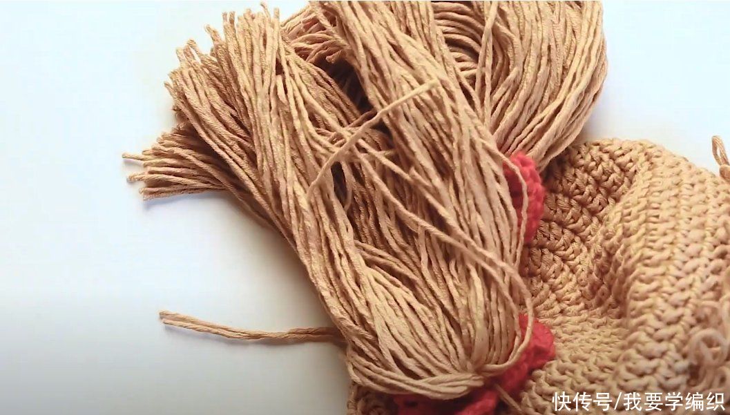 不加不减钩|宝宝戴上妈妈编织的手工帽，又萌又可爱，圈圈边宝宝辫子帽教程