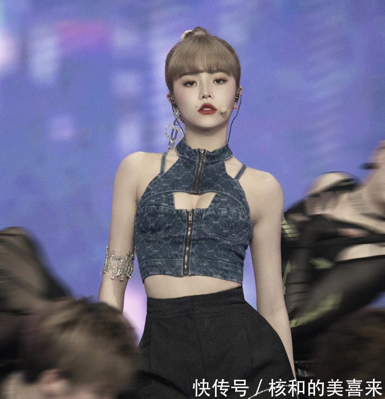 青春有你2|原来喻言也参加了《爆裂舞台》，而且前两轮内选都是第一名