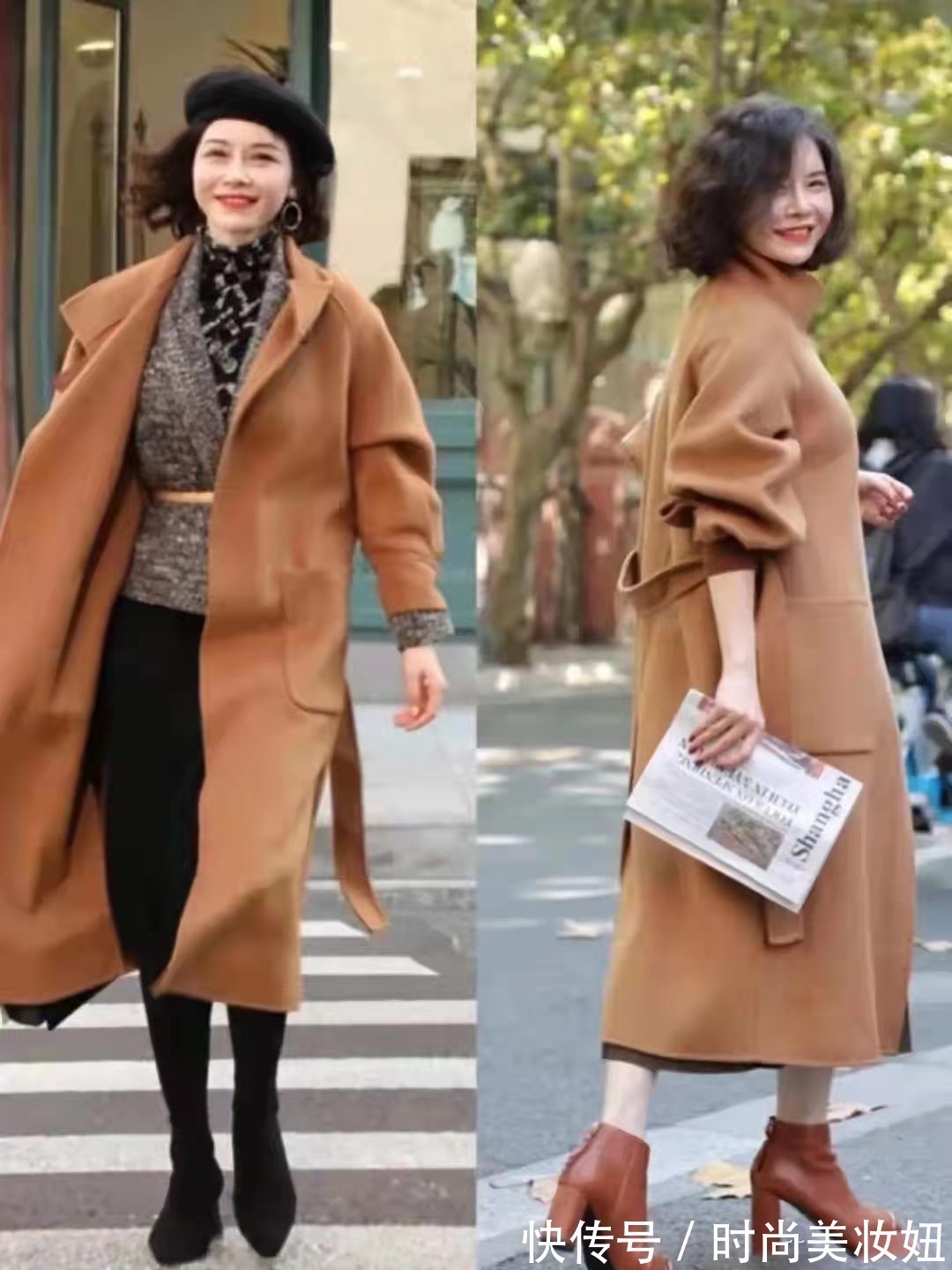 红色大衣|上年纪的女人别穿红色大衣,这4种“高级色”,随便穿都很大气