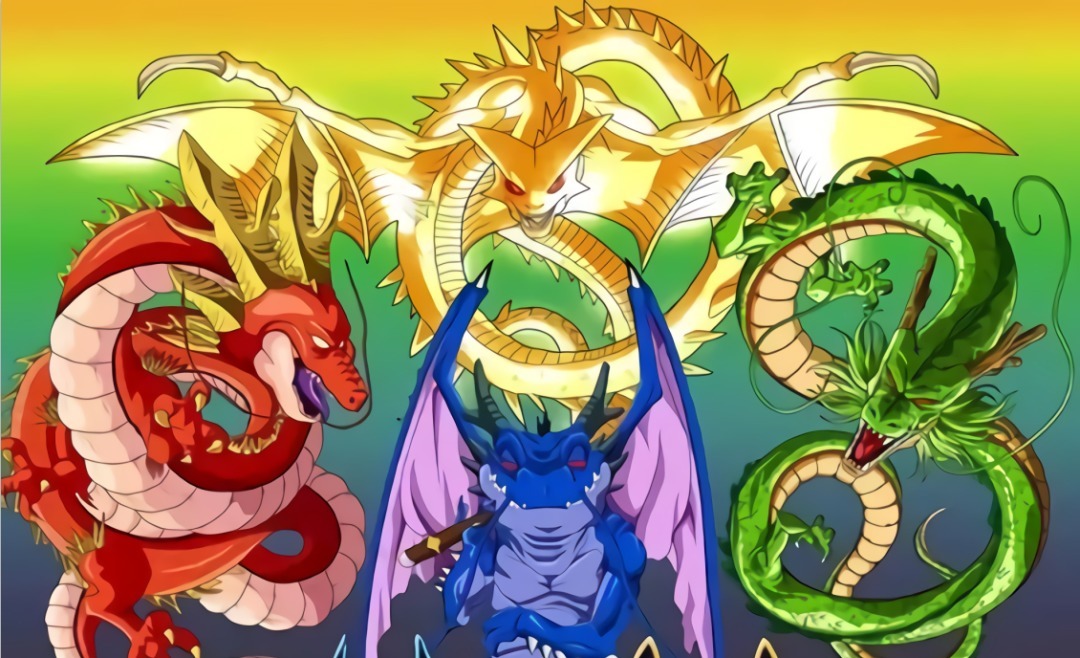 连载37年,龙珠中总共出现了7条神龙,你觉得哪一条最霸气?