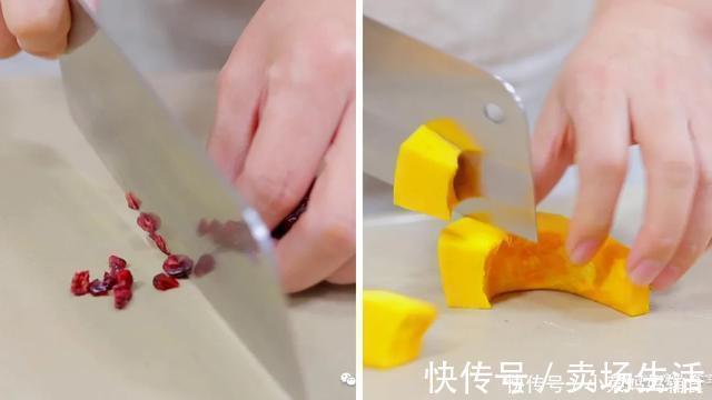 蔓越莓干|无油无糖不发酵,儿子却抱着不想撒手一搅一蒸就出锅,太简单
