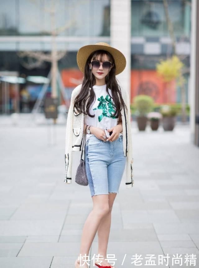 衬托|黑白套装阔腿裤,清新自然,完美衬托女性美