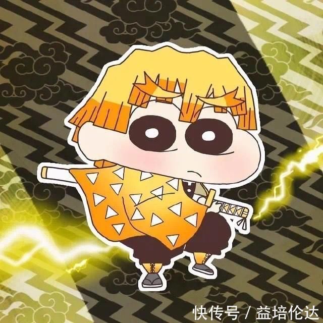 小新|鬼灭之刃:全员变蜡笔小新,祢豆子太可爱,只有他小新也驾驭不了