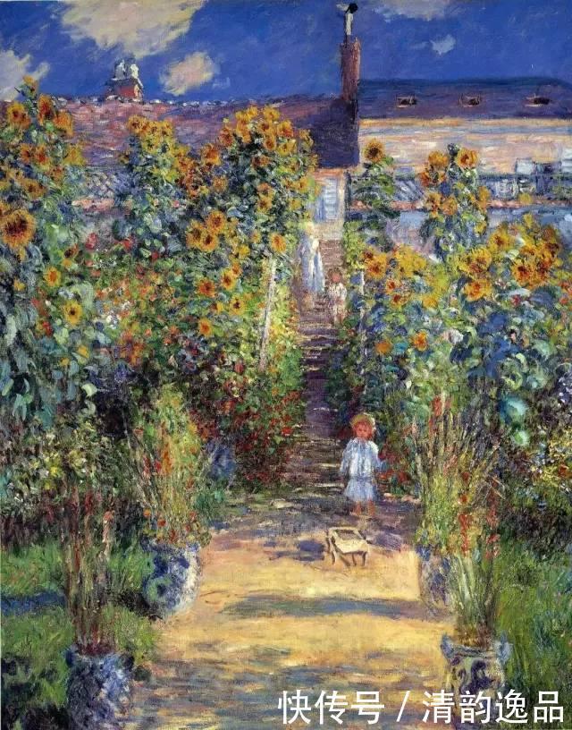 作品|印象派绘画大师莫奈最出名的油画作品欣赏