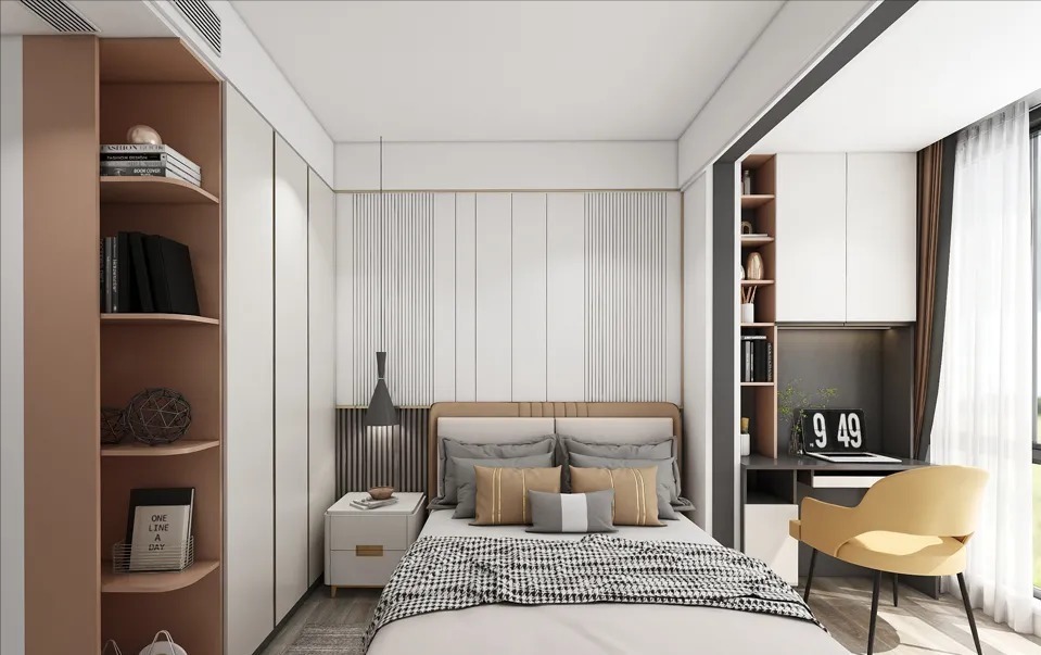 榻榻米床|90后夫妇的4房两厅,充满设计感的全屋定制看这里