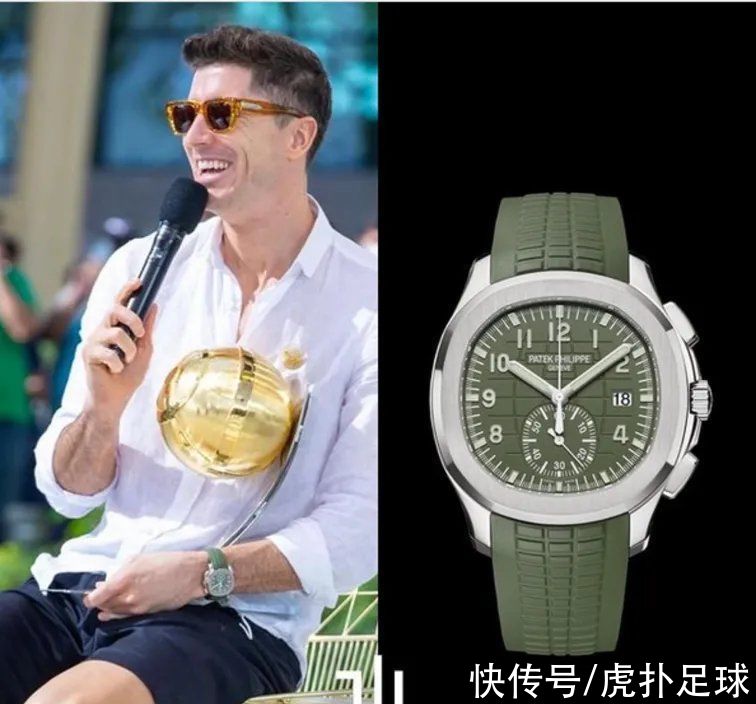 手表|图片报：莱万在迪拜参加典礼佩戴的手表，售价20万欧
