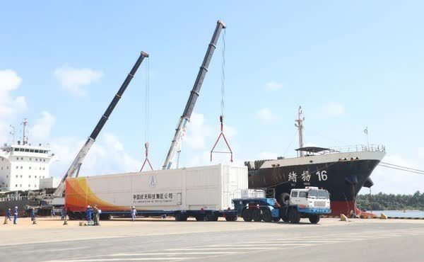 长征七号遥三运载火箭运抵文昌 将执行天舟发射任务