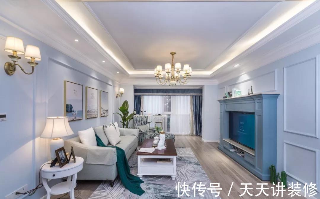 朋友之间|110平方米的欧式小家，彰显浪漫与柔情，餐厅的设计更是精致