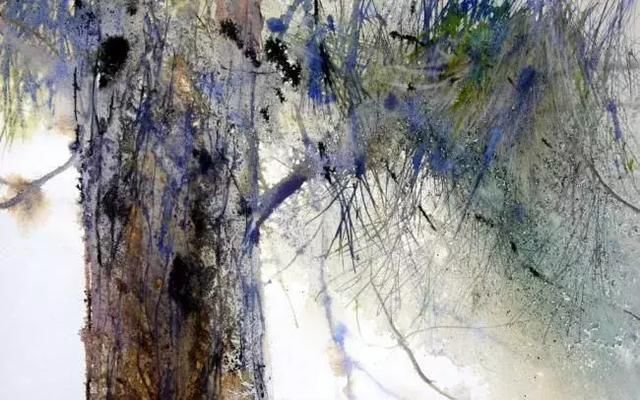 东方$富有诗意的水彩,带着东方水墨的质感,果真是妙啊