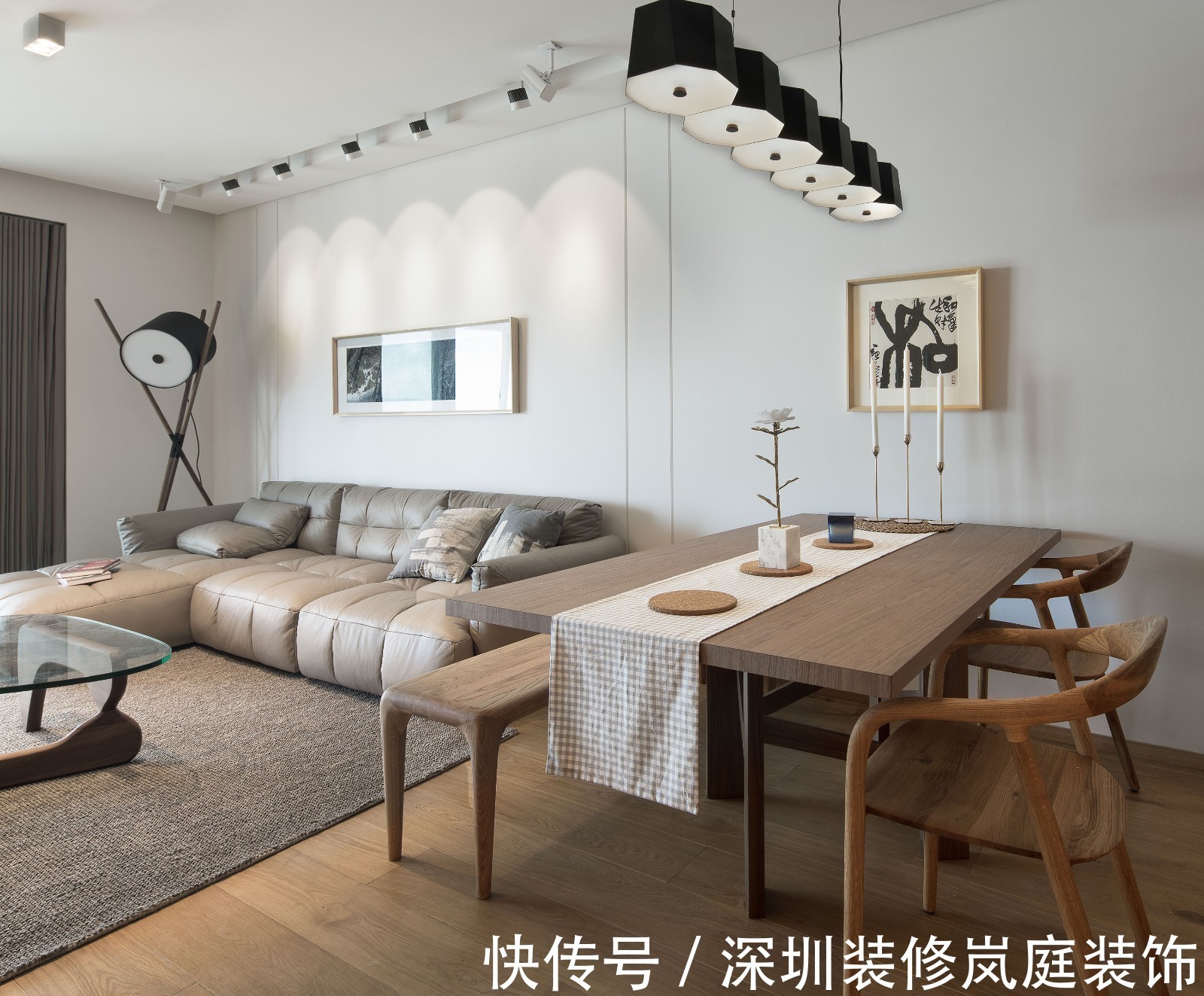 装修|深圳装修：博林天瑞145㎡日式，品味自然随性的生活格调。