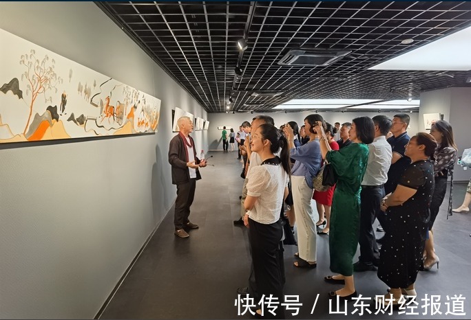 张明弘|“张明弘【寻根·长城】文化分享会”在浙银（山东）美术馆举行