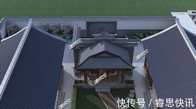 四合院别墅才是中国最美的房子,这样设计,美呆了